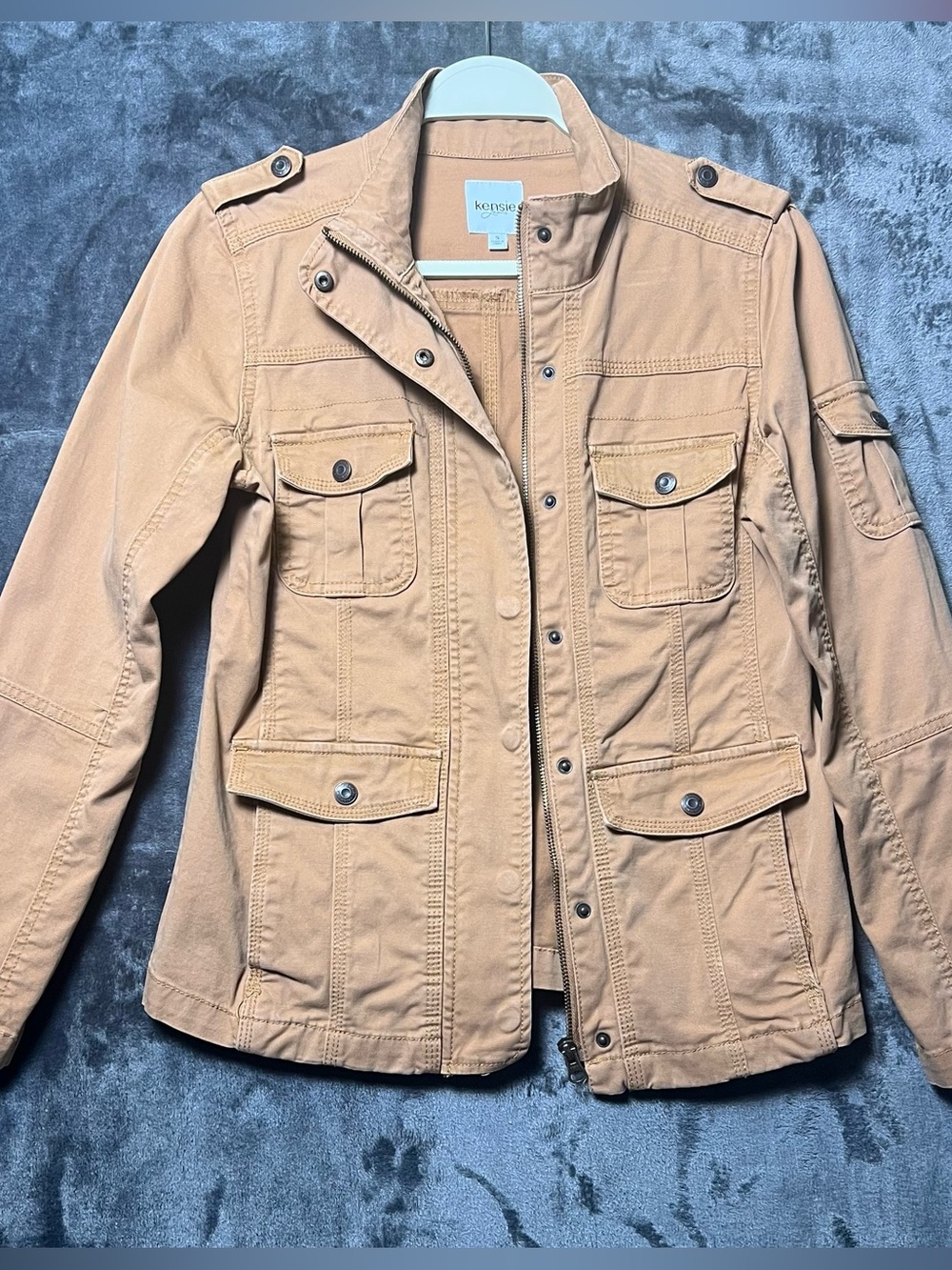 Women's Tan Utility Jacket